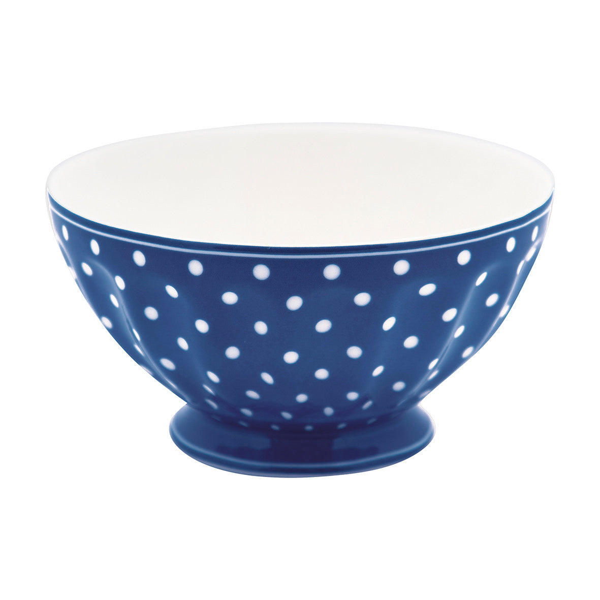 French bowl xlarge spot blue