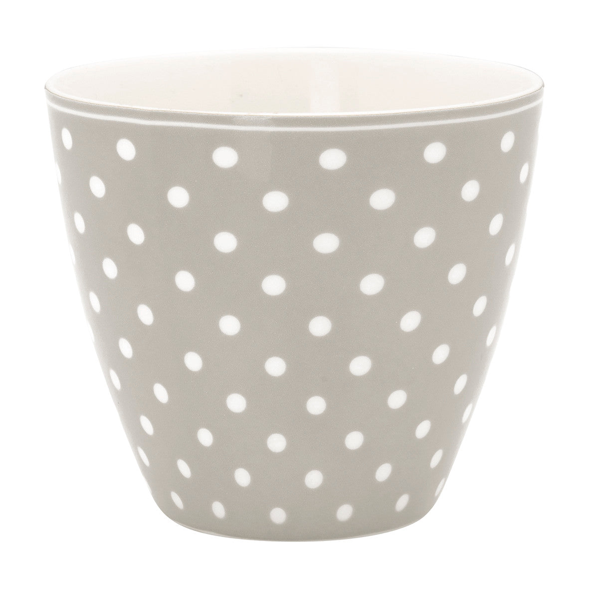 Latte cup spot grey