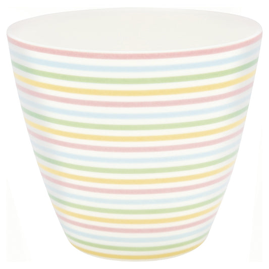 Latte cup Ansley white