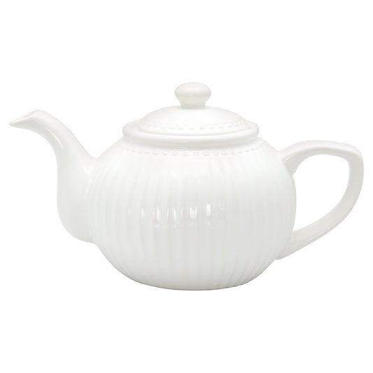 Teapot Alice white