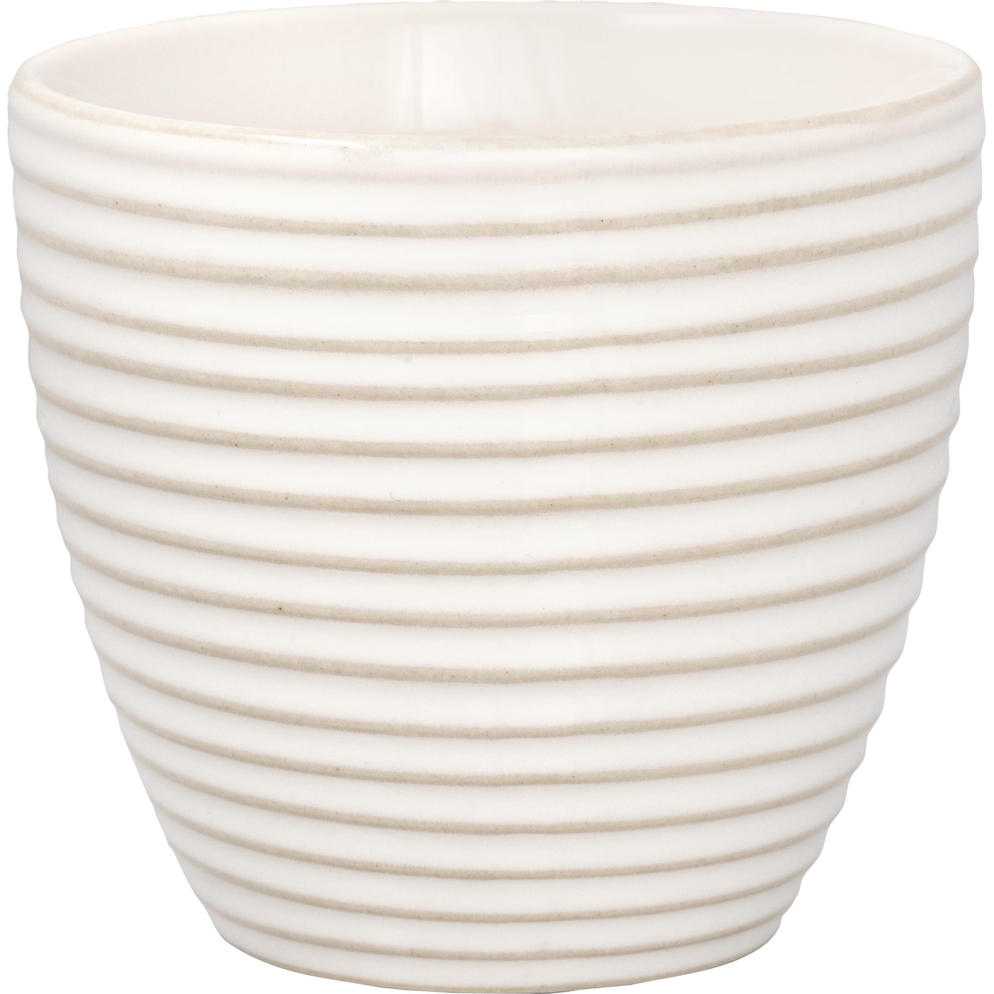 Latte cup Dunes White