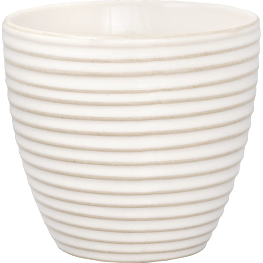 Latte cup Dunes White