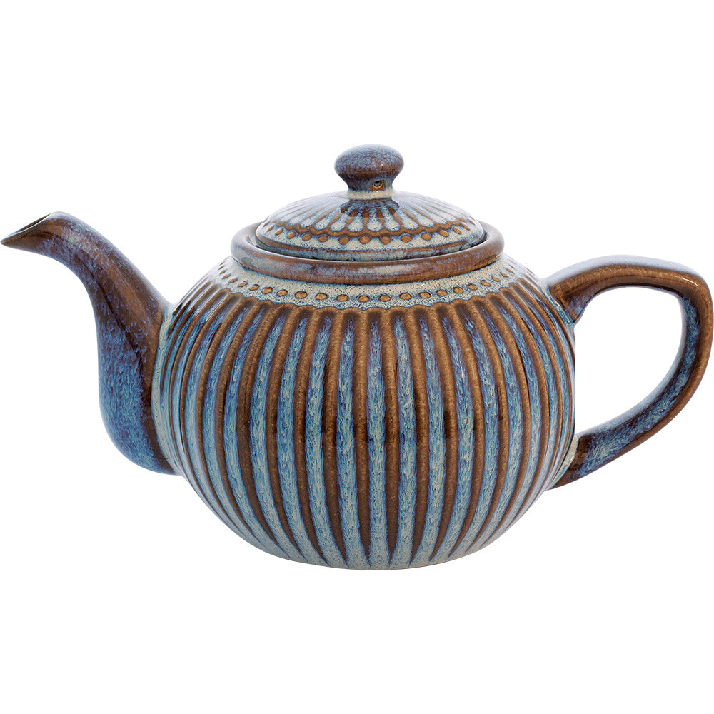 Teapot Alice Oyster blue