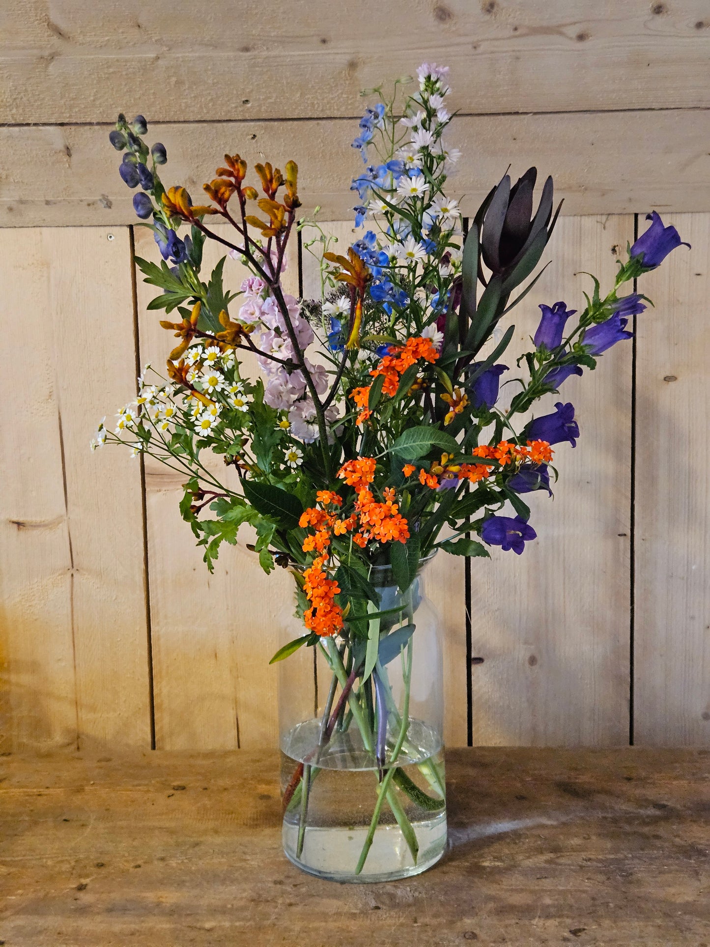 Veldboeket in vaas "Extra large"